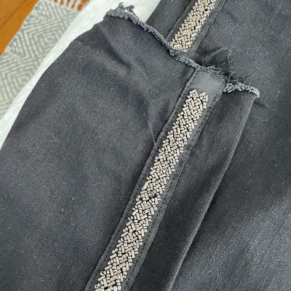 Loft Modern Skinny black size 10 30 inch waist - Picture 3 of 5